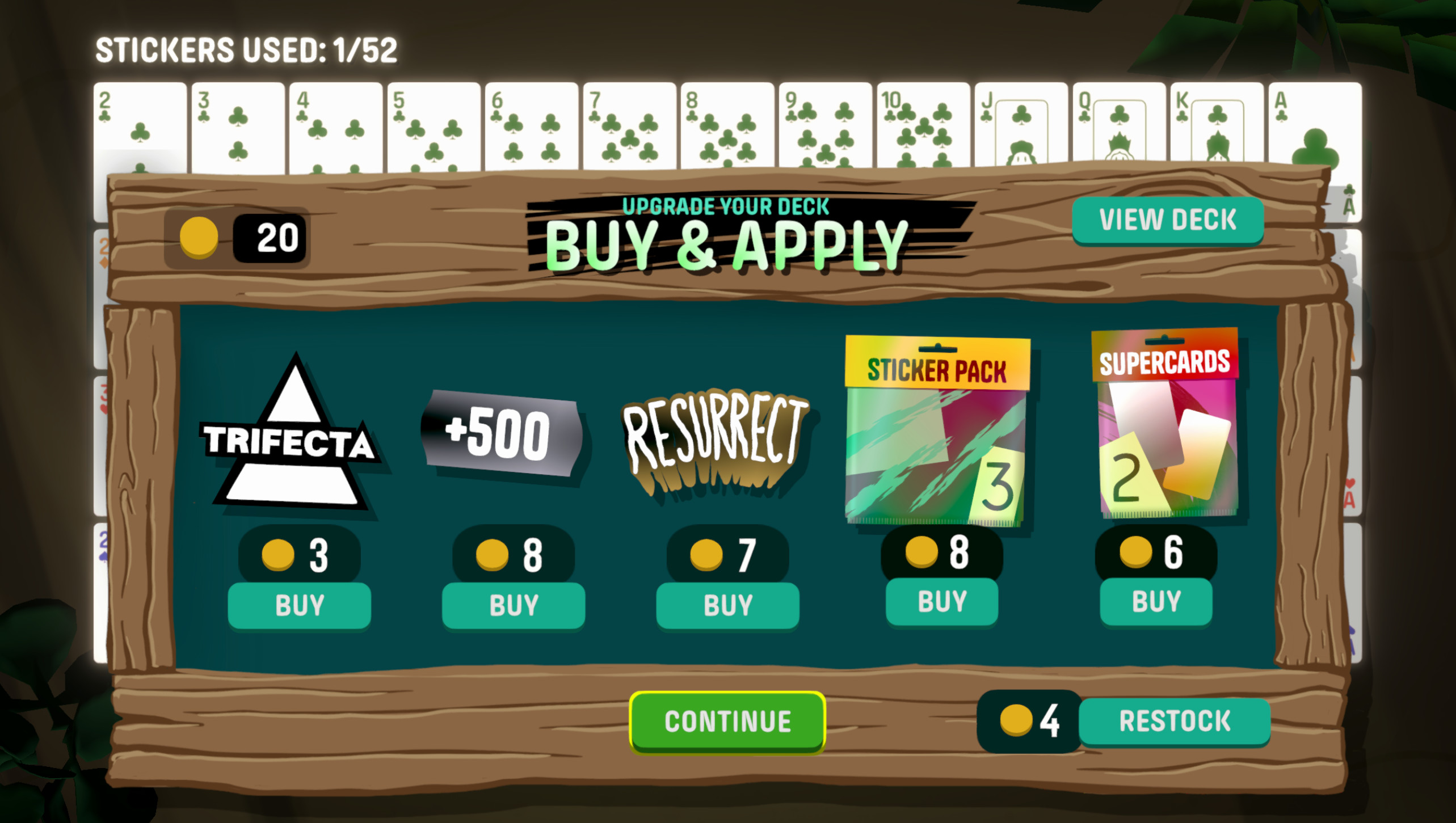 Cascadou Screenshot - Shop